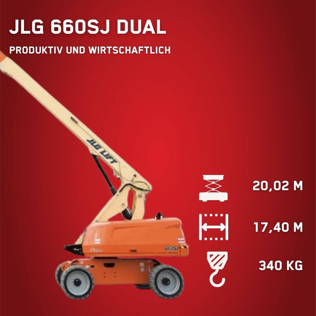 Vorstellung: JLG 660S Dual Teleskoparbeitsbühne